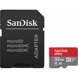 Memorijska kartica SanDisk Ultra, microSDXC, HC Class 10, 32GB + SD Adapter - MAXI PROIZVOD