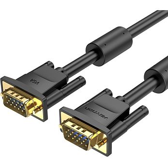Kabel Vention VGA(M) na VGA(M), 1.5 m, crni