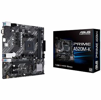 Matična ploča Asus Prime A520M-K, AMD AM4, Micro ATX