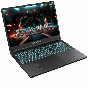 Notebook Gigabyte Gaming G6 KF, KF-H3EE853SD, 16" FHD+ IPS 165Hz, Intel Core i7 13620H up to 4.9GHz, 16GB DDR5, 512GB NVMe SSD, NVIDIA GeForce RTX4060 8GB, no OS, 2 god