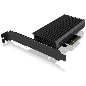 Adapter Icy Box IB-PCI214M2-HSL, M.2 NVMe SSD na PCIe x4, s hladnjakom