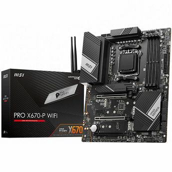 Matična ploča MSI Pro X670-P WIFI, AMD AM5, WiFi, Bluetooth, ATX