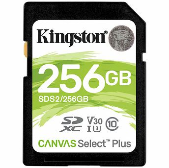 Memorijska kartica Kingston Canvas Select Plus, SDXC, HC Class 10, 256GB