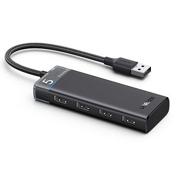 USB Hub Ugreen 15548, 4xUSB-A 3.0, crni