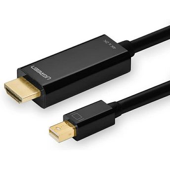 Kabel Ugreen, Mini DisplayPort (M) na HDMI (M), 1.5m, crni