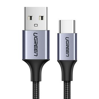 Kabel Ugreen, USB-A (M) na USB-C (M), 0.25m, crni
