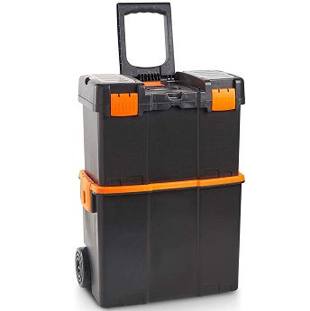 Prijenosni kofer na kotačima, s ladicama VonHaus 3500046