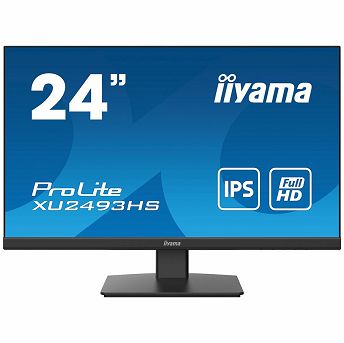 Monitor Iiyama 23.8" ProLite XU2493HS-B5, IPS, AMD FreeSync 75Hz, HDMI, DP, Zvučnici, Full HD