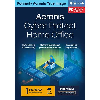 Acronis Cyber Protect Home Office Premium - 1 godišnja licenca