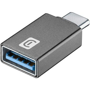 Adapter Cellularline, USB-C 3.0 (M) na USB-A (Ž), crni