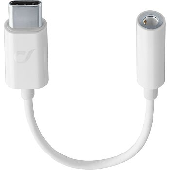 Adapter Cellularline USB-C (M) na 3.5mm (Ž), bijeli