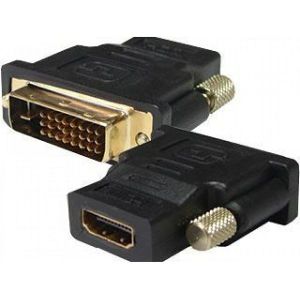 Adapter MS, HDMI (Ž) na DVI (M), crni