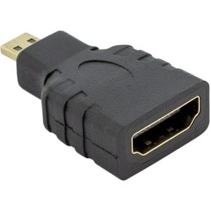 Adapter SBOX, HDMI (Ž) na Micro HDMI (M), crni
