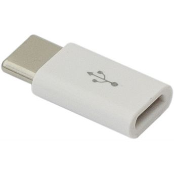 Adapter SBOX, USB-C (M) na Micro USB 2.0 (Ž), bijeli
