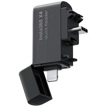 Adapter za prijenos podataka Insta360 X4 Quick Reader, USB-C, Lightning