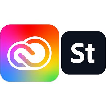 Adobe Creative Cloud for teams All Apps with Adobe Stock (10 assets per month), Subscription - 1 godišnja licenca