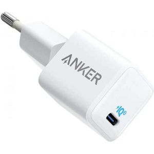 Strujni punjač Anker PowerPort III Nano, 20W Fast Charging, USB-C, bijeli