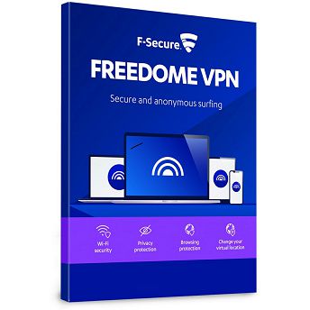 Antivirusni program F-Secure FREEDOME VPN elektronska licenca, 3 uređaja / 1 godina