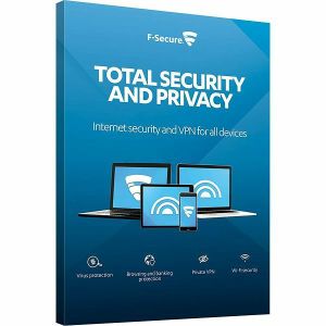 Antivirusni program F-Secure TOTAL, 5 uređaja / 1 godina