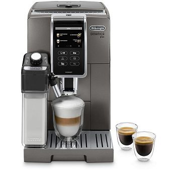 Aparat za kavu DeLonghi Dinamica Plus ECAM 370.95T, 1.8L, 1450W, sivi