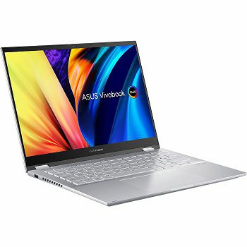 Ultrabook Asus VivoBook S 14 Flip OLED, TN3402QA-OLED-KN721W, 14" 2.8K OLED HDR500 Touch, AMD Ryzen 7 5800H up to 4.4GHz, 16GB DDR4, 512GB NVMe SSD, AMD Radeon Graphics, Win 11, 2 god 