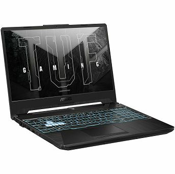 Notebook Asus Gaming TUF A15, FA506NF-HN009, 15.6" FHD IPS 144Hz, AMD Ryzen 5 7535HS up to 4.5GHz, 16GB DDR5, 512GB NVMe SSD, NVIDIA GeForce RTX2050 4GB, no OS, 2 god