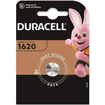 Baterija Duracell CR 1620, 1 komad - 5000394030367