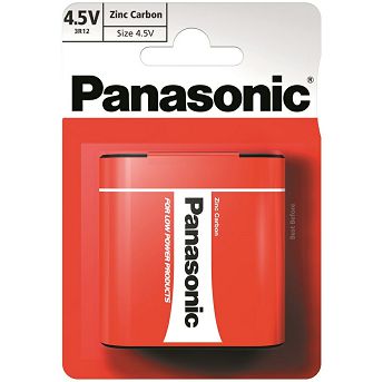 Baterija Panasonic Zinc Carbon 3R12, 1 komad, 3R12RZ/1BP