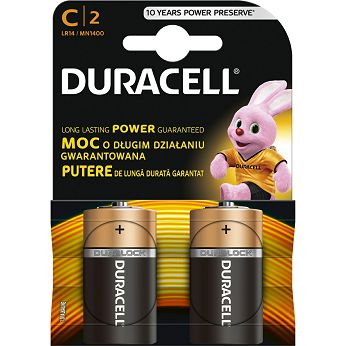 Baterije Duracell C, 2 komada - 5000394076761