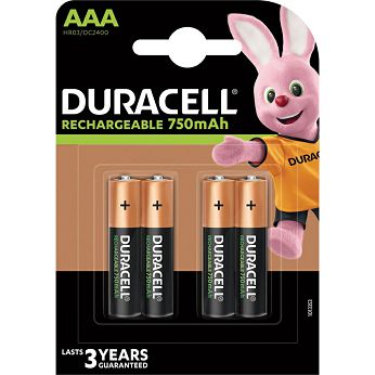 Baterije Duracell AAA, 750mAh, punjive, 4 komada - 5000394045019