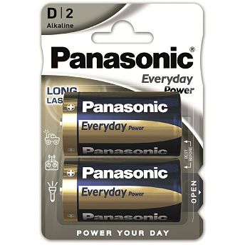 Baterije Panasonic Everyday Power D (R20), 2 komada, LR20EPS/2BP