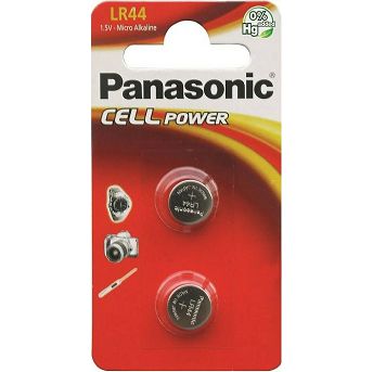 Baterije Panasonic Micro Alkaline LR44, 2 komada, LR-44EL/2B