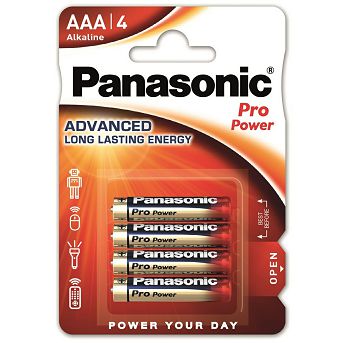 Baterije Panasonic Pro Power AAA (R03), 4 komada, LR03PPG/4BP