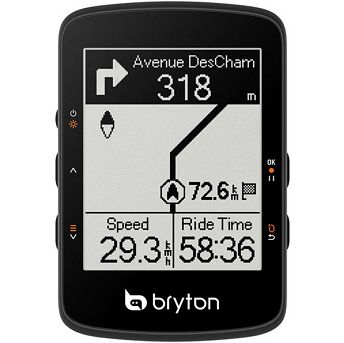 Biciklističko računalo Bryton Rider 460 E, USB-C