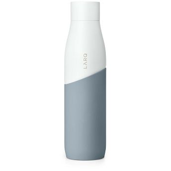 Boca za vodu Larq Movement PureVis, 950ml, samočišćenje, White/Pebble