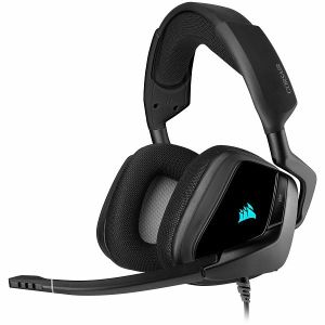 Slušalice Corsair Void Elite RGB, žičane, gaming, 7.1, mikrofon, over-ear, PC, carbon