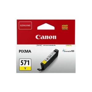 Tinta Canon CLI-571Y, žuta