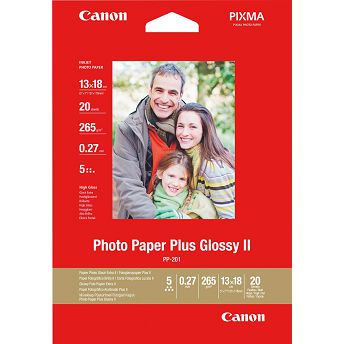 Foto papir Canon Photo Paper Plus Glossy II PP201, A5, 20 listova