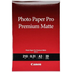 Foto papir Canon Photo Paper Premium Matte PM101, A3, 20 listova