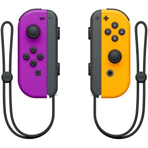Nintendo Switch Joy-Con Pair Neon Purple and Neon Orange
