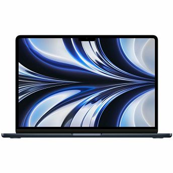 Notebook Apple MacBook Air 13.6" Retina, M2 Octa-Core, 8GB RAM, 256GB SSD, Apple 8-Core Graphics, INT KB, Midnight