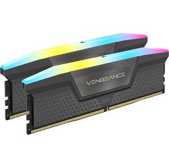 Memorija Corsair Vengeance RGB AMD Expo, 32GB (2x16GB), DDR5 5600MHz, CL40