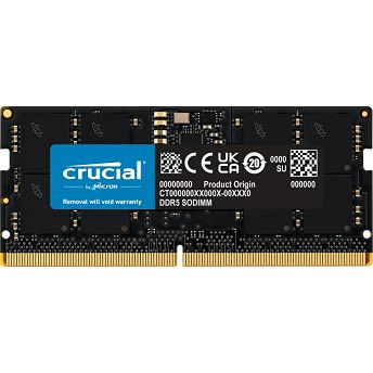 Memorija za prijenosna računala Crucial CT16G56C46S5, SO-DIMM, 16GB, DDR5 5600MHz, CL46