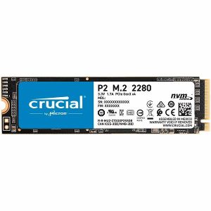 SSD Crucial P2, 1TB, M.2 NVMe PCIe Gen3, R2300/W1150