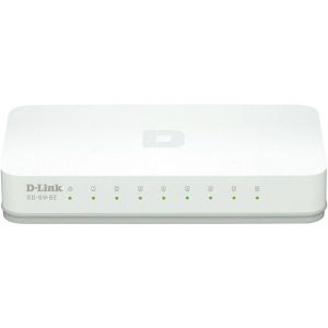 Switch D-Link GO-SW-8E/E, 8 portni, 8x10/100Mbps, unmanaged, bijeli