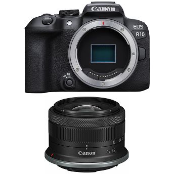 Digitalni fotoaparat Canon EOS R10, mirorless + RF-S 18-45mm STM