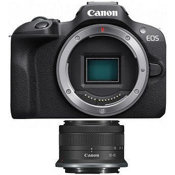 Digitalni fotoaparat Canon EOS R100, mirrorless + RF-S 18-45mm f/4.5-6.3 IS STM