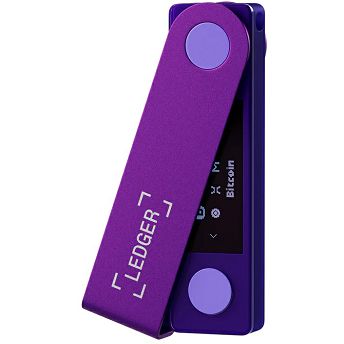 Digitalni novčanik Ledger Nano X, Bluetooth, USB-C, Amethyst Purple