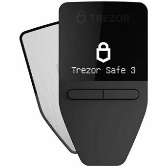 Digitalni novčanik Trezor Safe 3, Stellar Silver