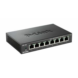 Switch D-Link DES-108/E, 8 portni, 8x10/100Mbps, unmanaged, crni